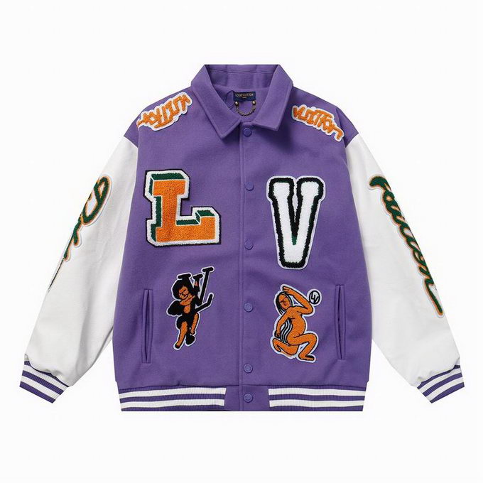 Louis Vuitton Baseball Jacket Mens ID:20230924-77